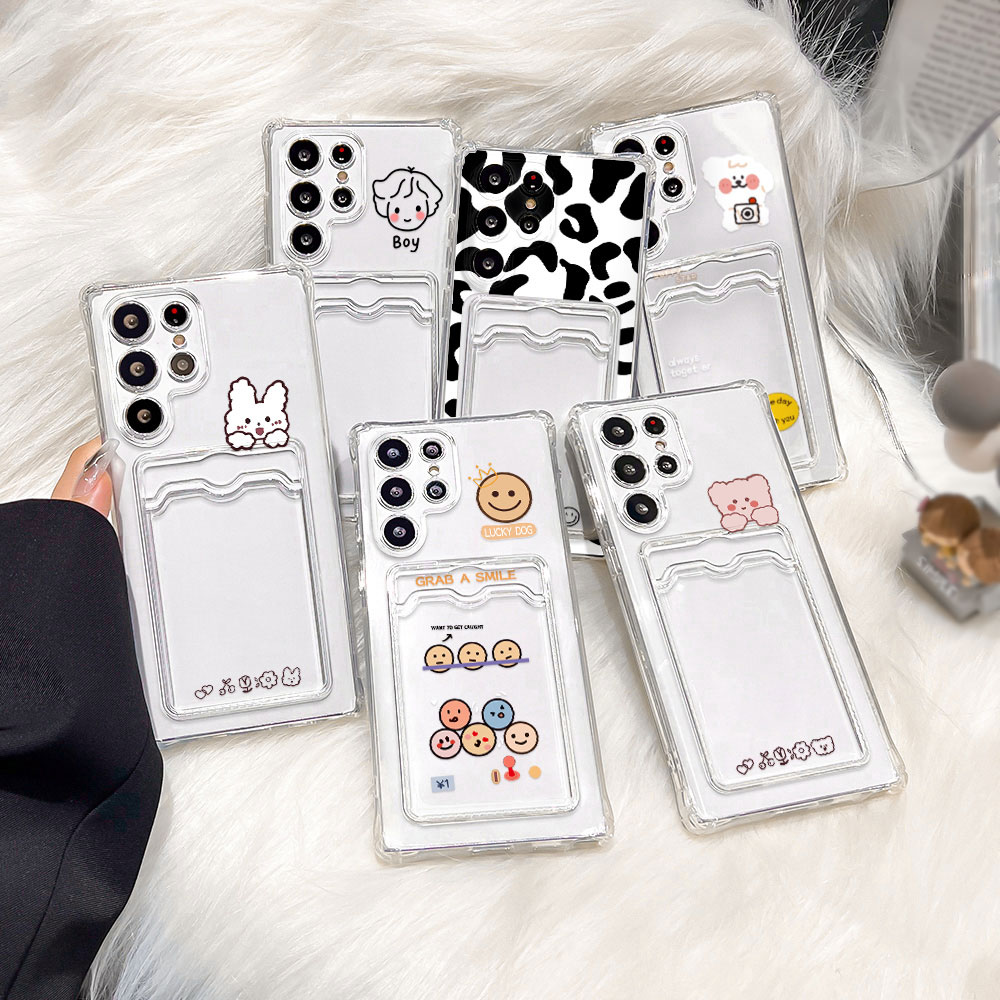 Place Card Holder - Coque de téléphone avec porte-cartes, étui