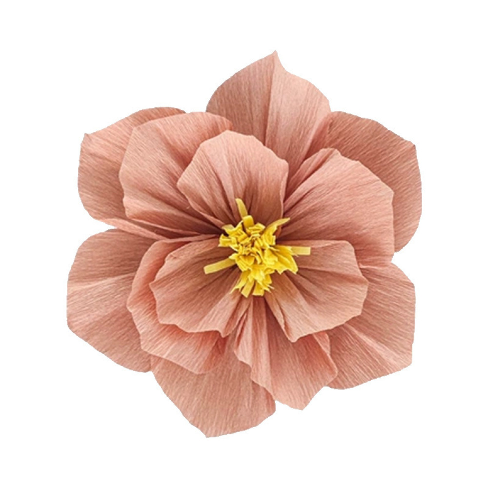 Supply Wedding Venue - Fleurs en papier plissées DIY pour