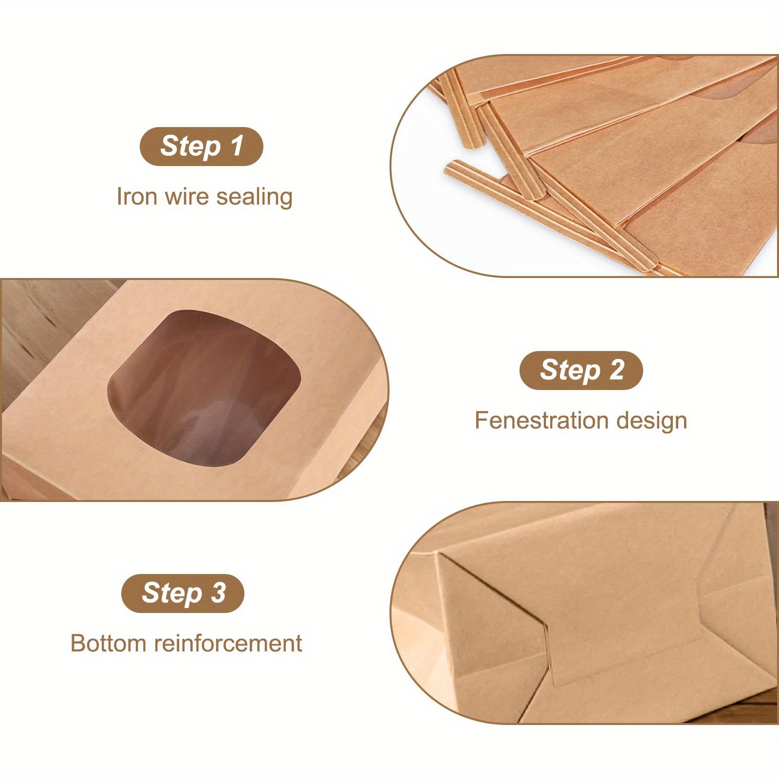 30 sacs en papier brun avec fe - Wedding Supply Company avis et prix