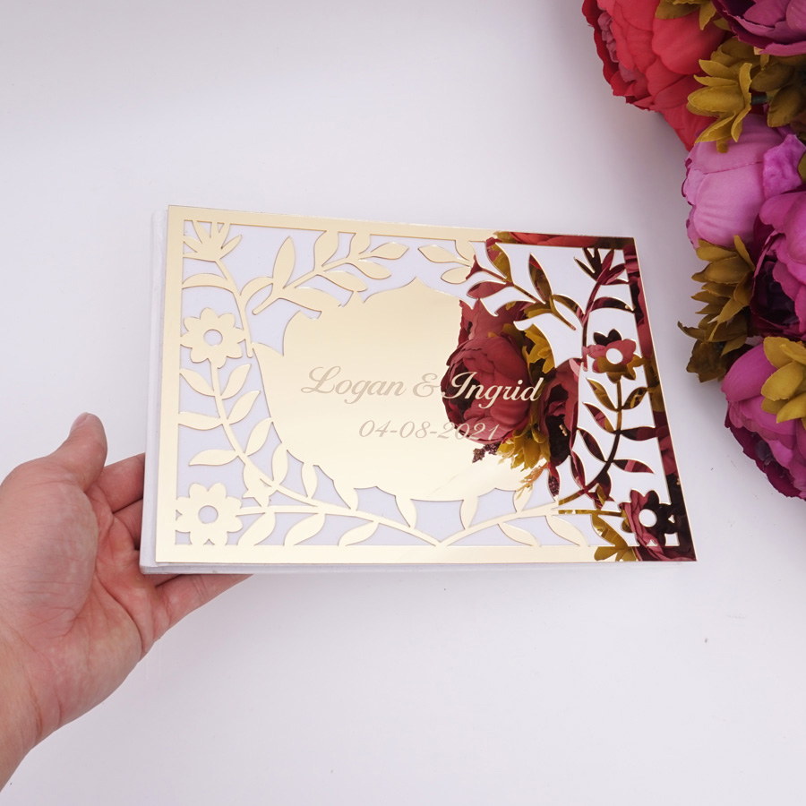 Livre d'or de mariage de luxe  - Personalized Guest Book avis et prix