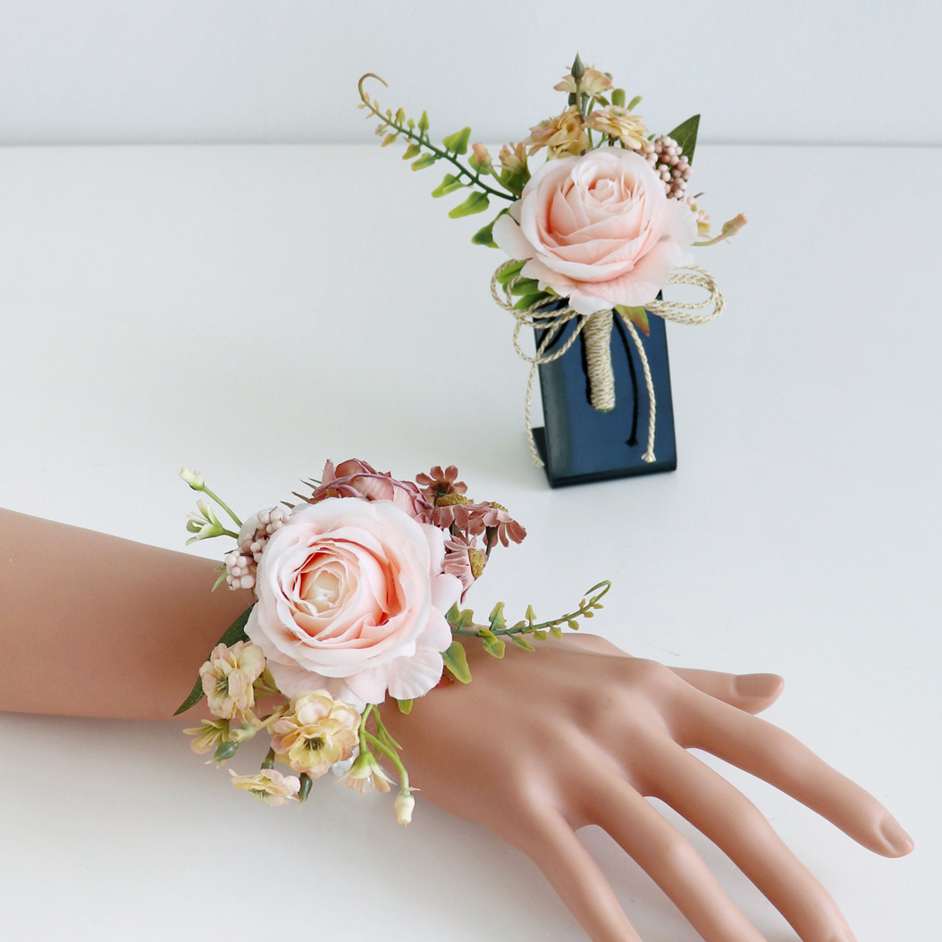 Yannew Bouquet de mariage rose - Wedding Ceremony Supply avis et prix