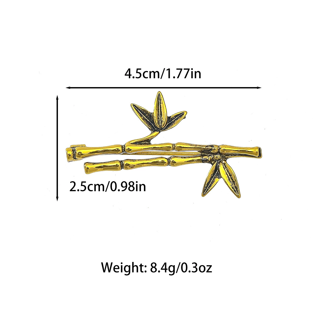 Broche feuille de bambou pour  - Suit Supply Wedding Party avis et prix