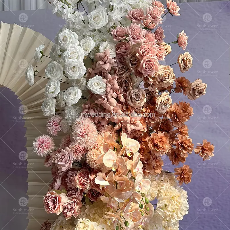 Arche de fleurs en soie avec c - Wedding Arch Flower avis et prix