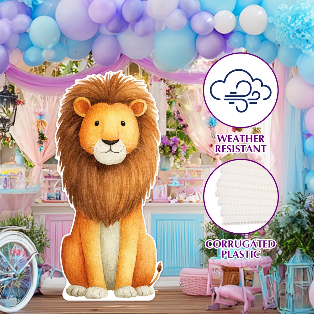 Décoration animale en carton d - Photo Booth Prop avis et prix