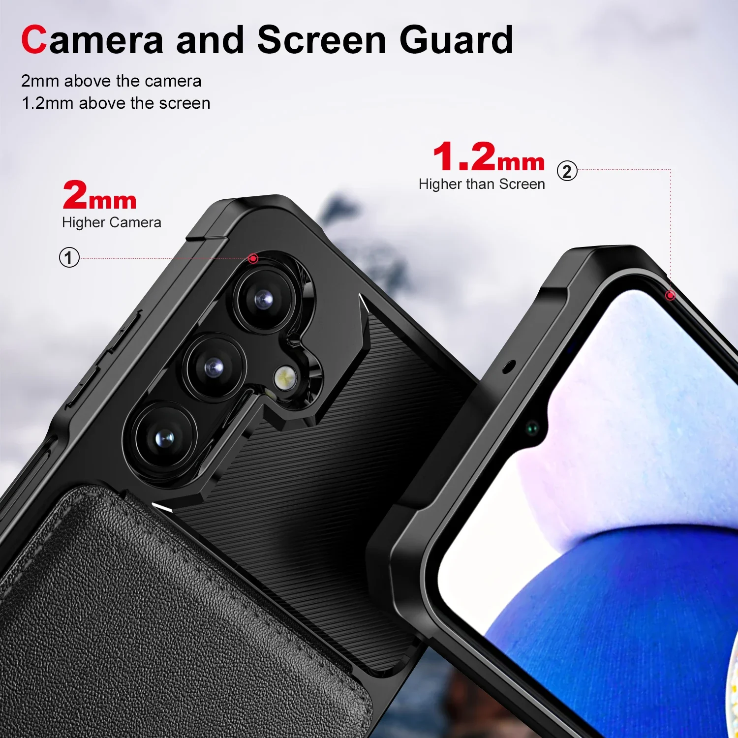 Étui de téléphone avec porte-c - Place Card Holder avis et prix