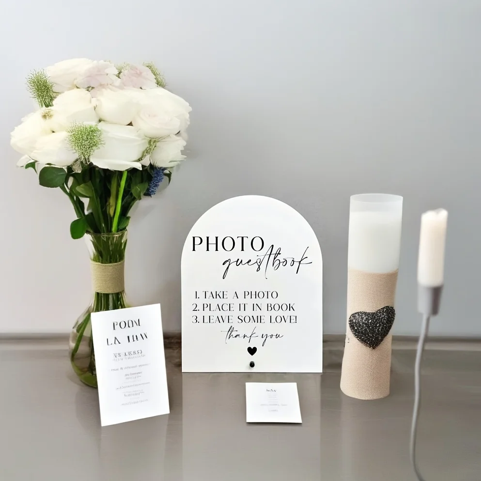 Panneau de livre d'or de photo - Personalized Guest Book avis et prix