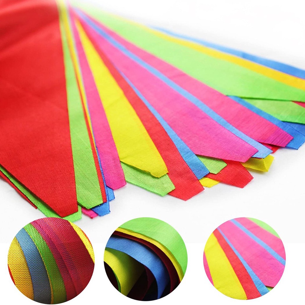 Drapeaux colorés faits à la ma - Supply Wedding Venue avis et prix