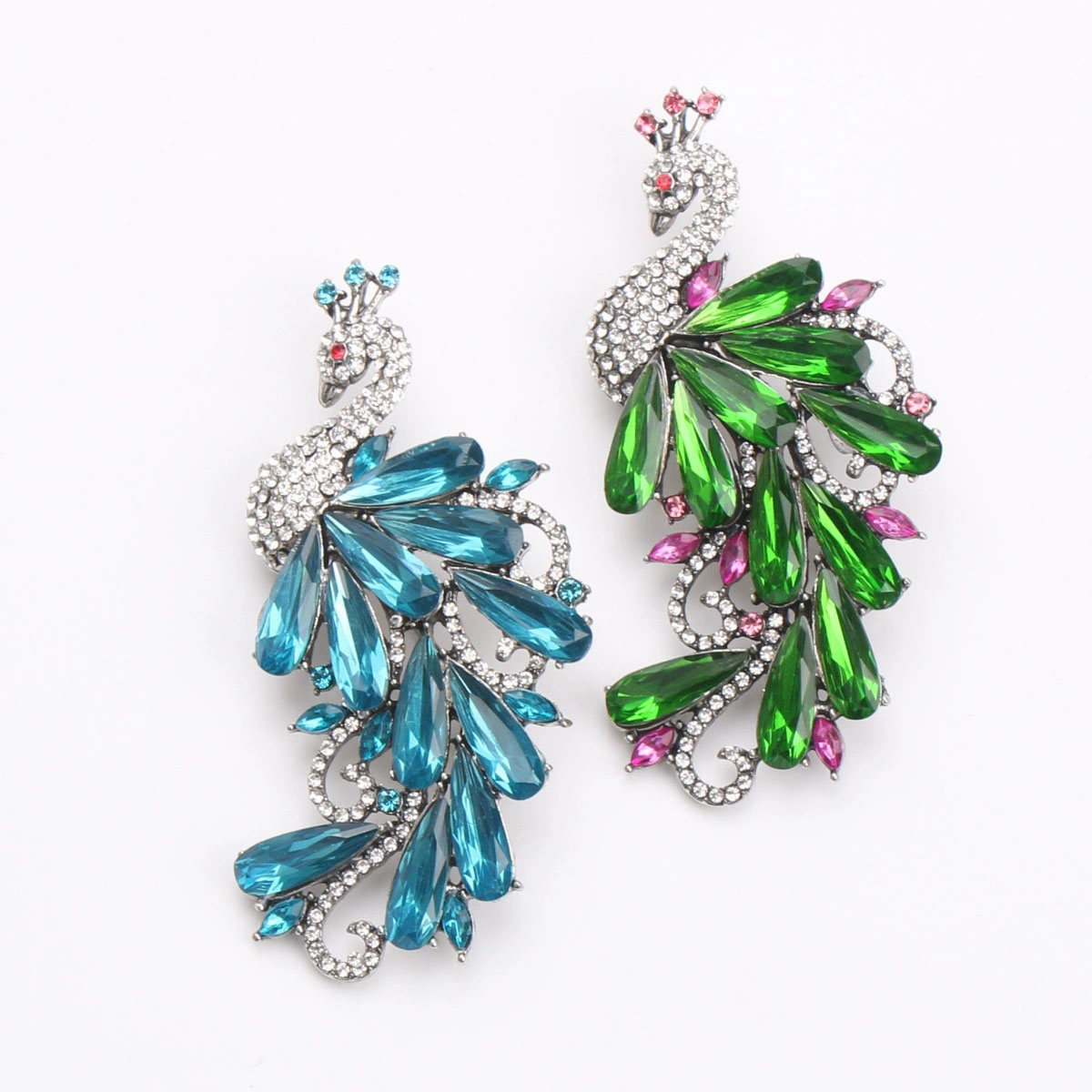 Broche de luxe en strass paon  - Suit Supply Wedding Party avis et prix