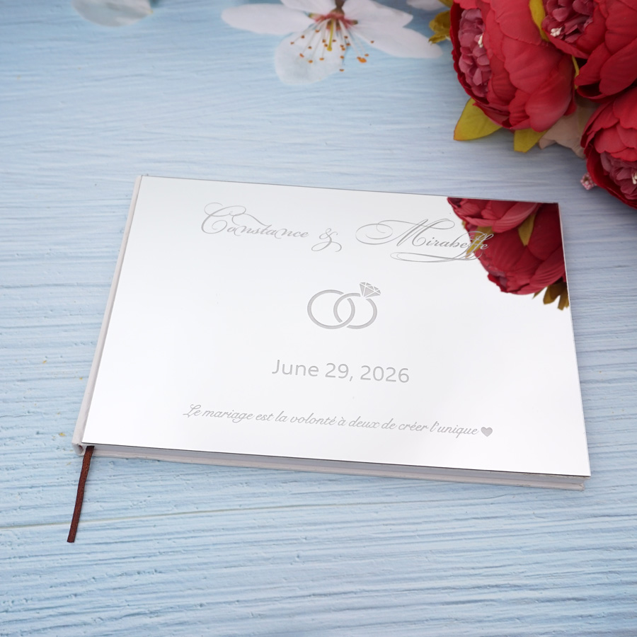 Livre d'Or de Mariage Personna - Personalized Guest Book avis et prix