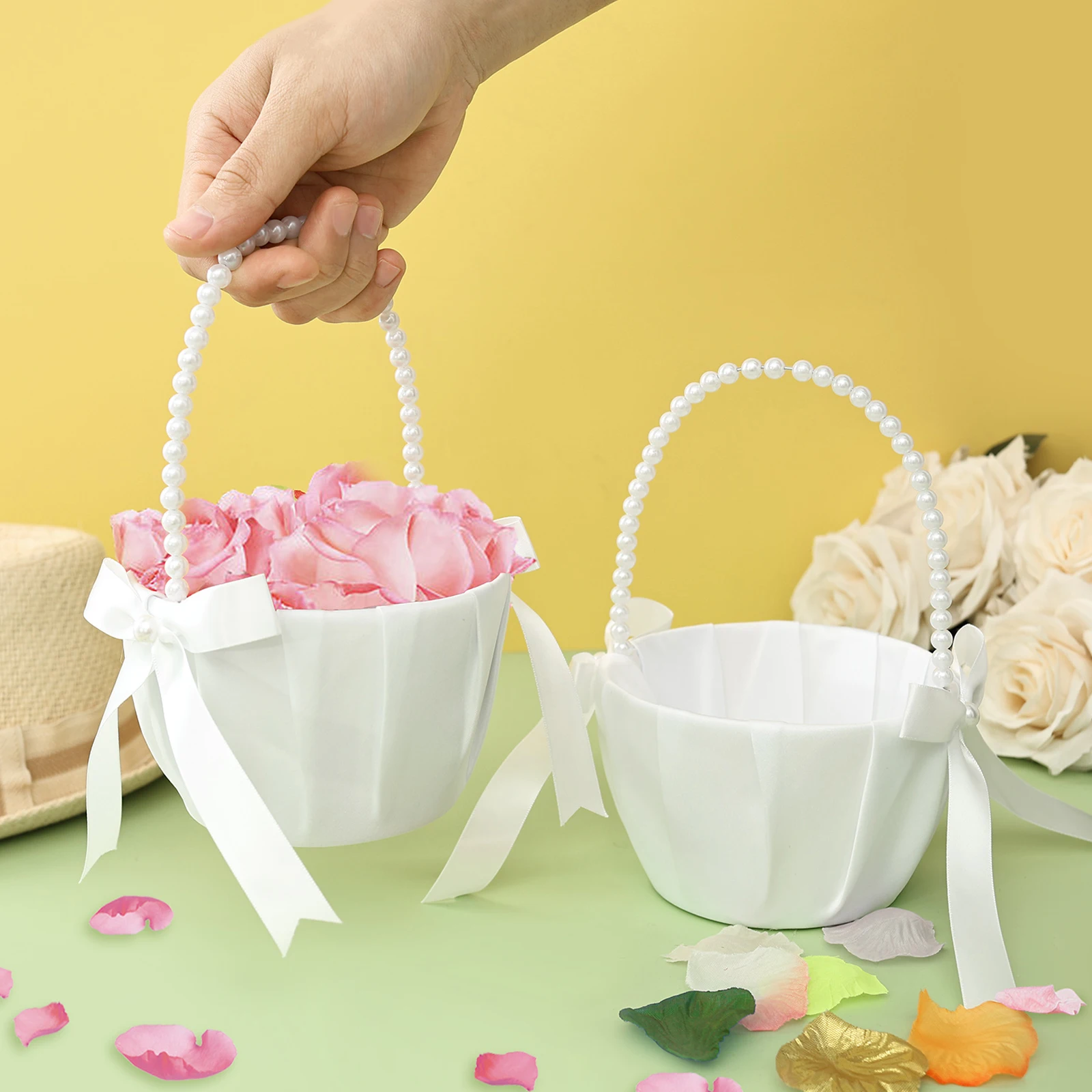 Panier à fleurs pour demoisell - Wedding Ceremony Supply avis et prix